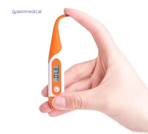 Digital Thermometer With Flexible Tip