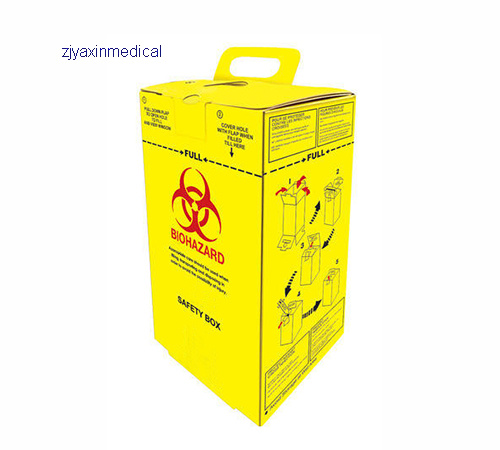 Medical Waste Sharps Paper Safety Box