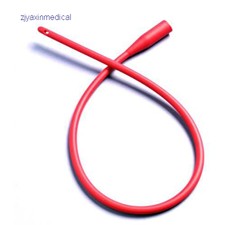 Medical Red Rubber Catheter